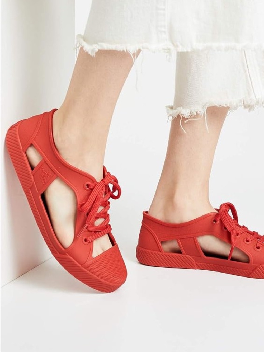 Melissa Women’s x Vivienne Westwood Brighton Cut Out Sneakers - Size 7
